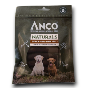 Anco Naturals Ostrich Prime Tender Sticks 5pcs